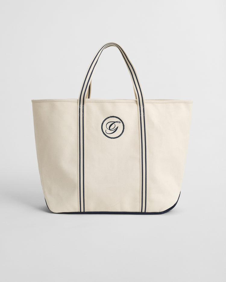 Bawełniana torba unisex kremowa