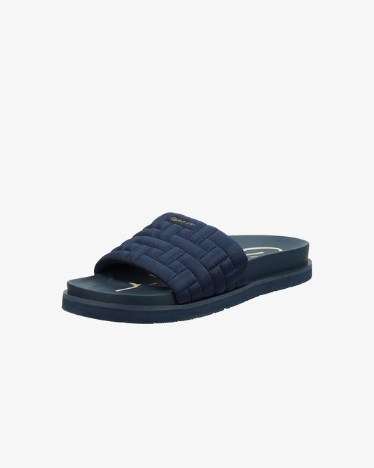 Klapki damskie granatowe