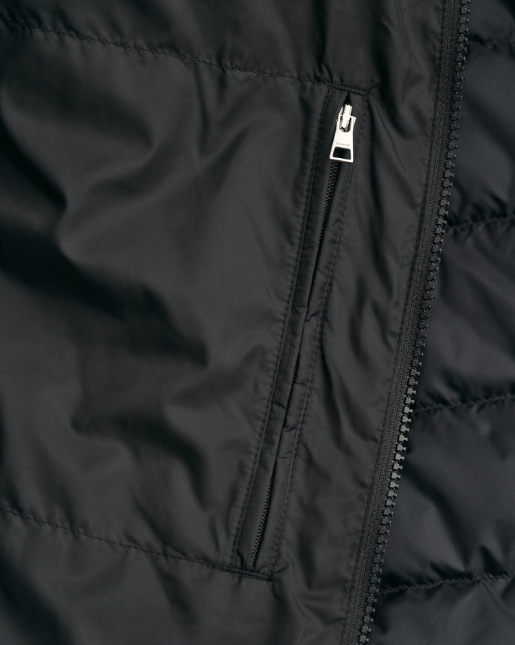 Kurtki męskie z kołnierzem ze stójką regular fit czarne