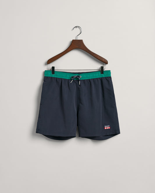 Szorty kąpielowe męskie regular fit granatowe