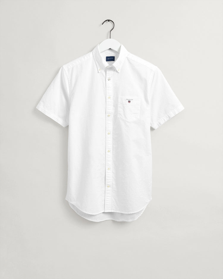 Koszula Oxford z krótkim rękawem regular fit