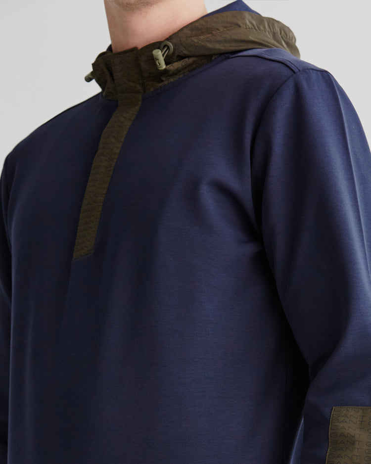 Bluza męska z kapturem granatowa