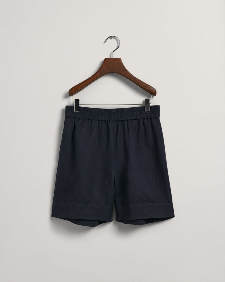 Szorty damskie relaxed fit granatowe