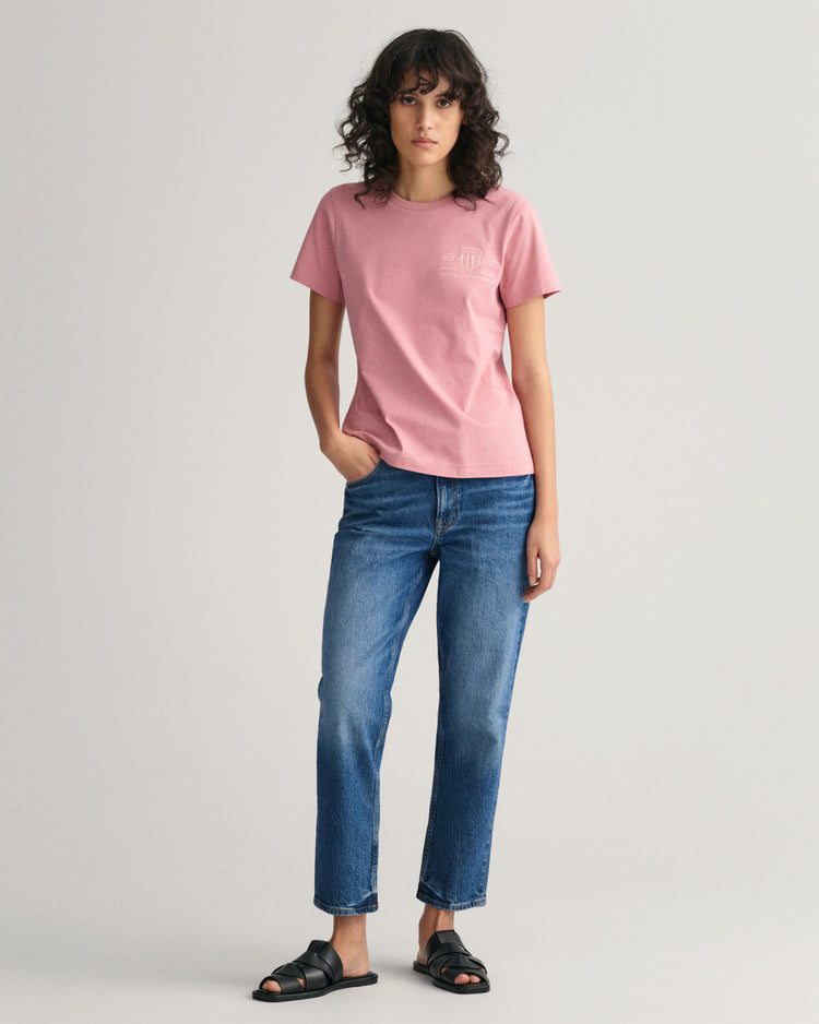 T-shirt z motywem w tej samej tonacji kolorystycznej