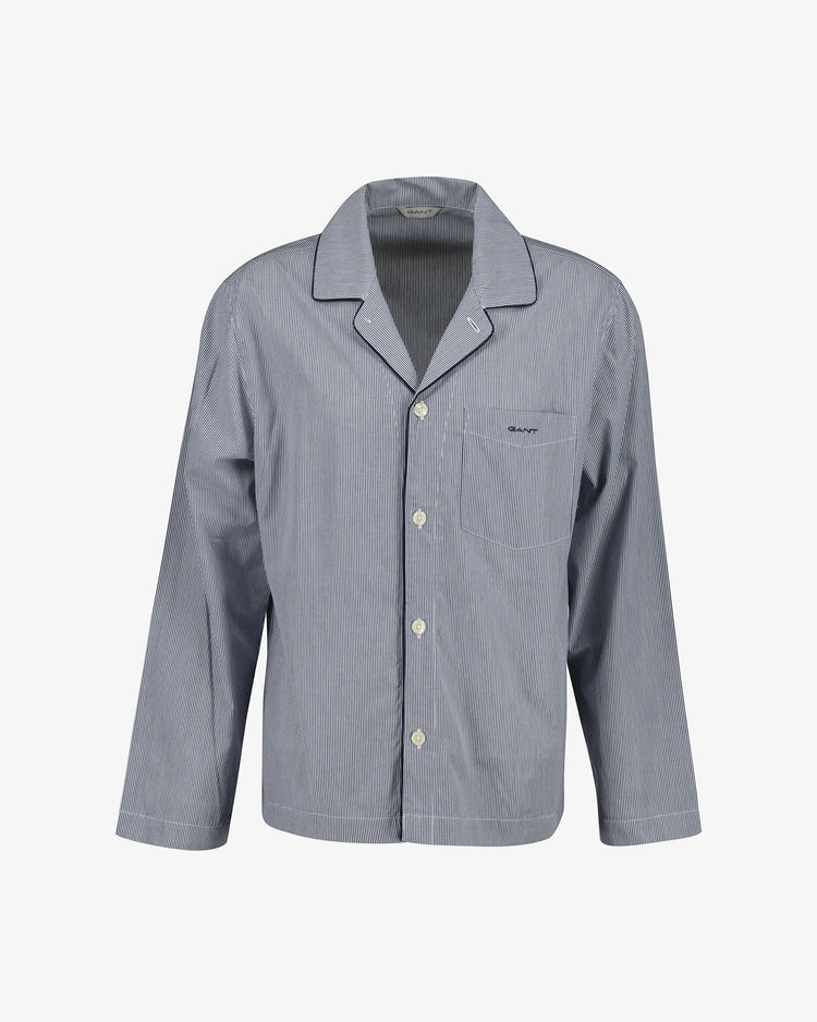 Komplet piżamowy w paski – koszula i spodnie