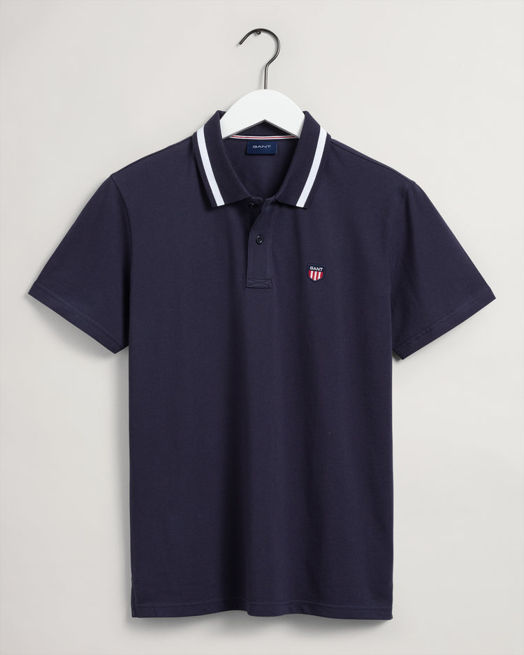 Męska koszulka polo z piki retro