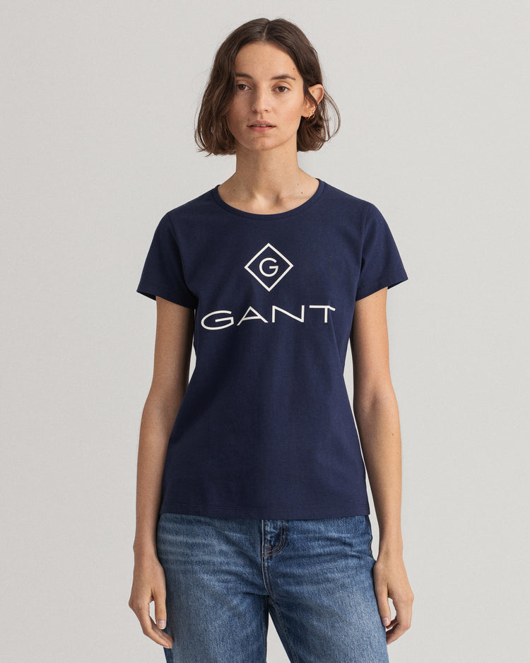 Damski T-shirt Lock Up z krótkim rękawem