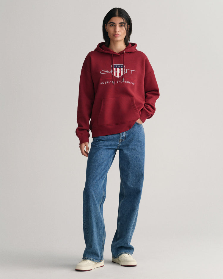 Bluza z kapturem i nadrukiem