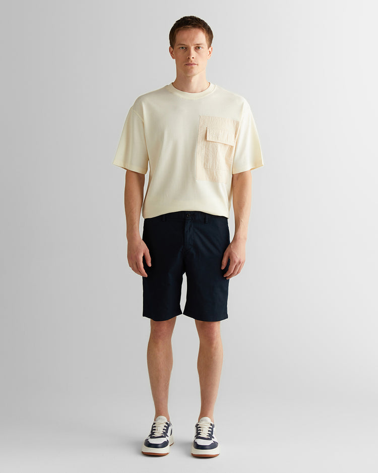 Szorty męskie slim fit czarne