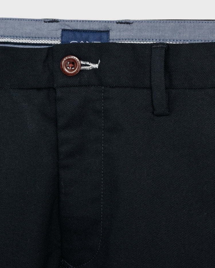 Spodnie męskie slim fit czarne