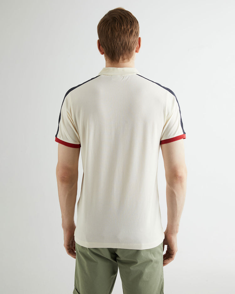 Polo męskie z kołnierzykiem polo z krótkim rękawem regular fit
