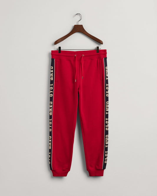 Spodnie męskie regular fit różowe