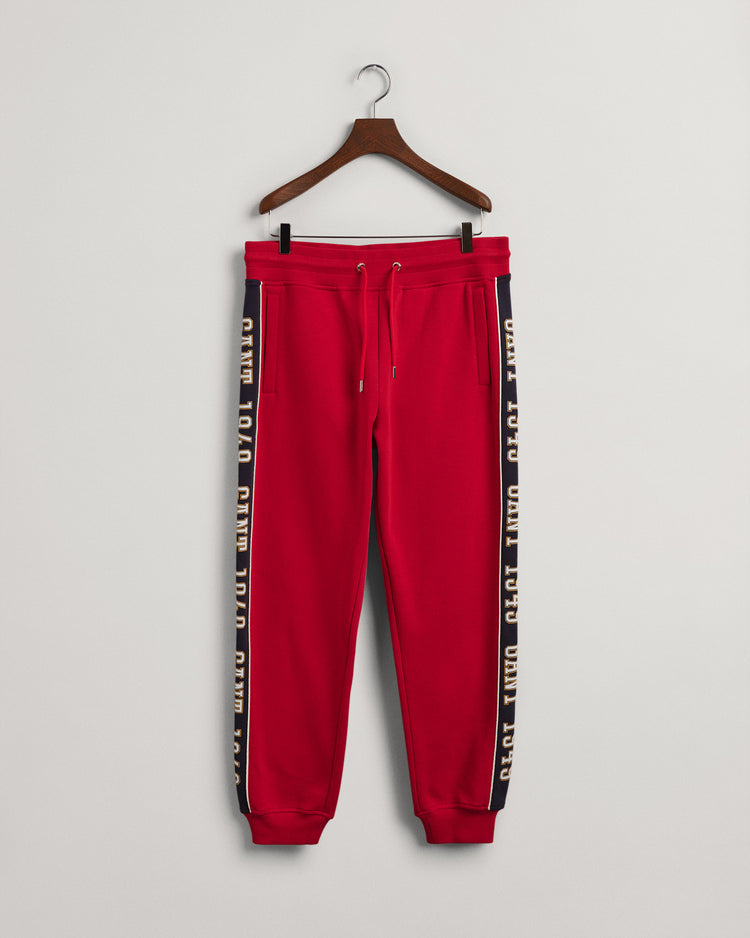 Spodnie męskie regular fit różowe