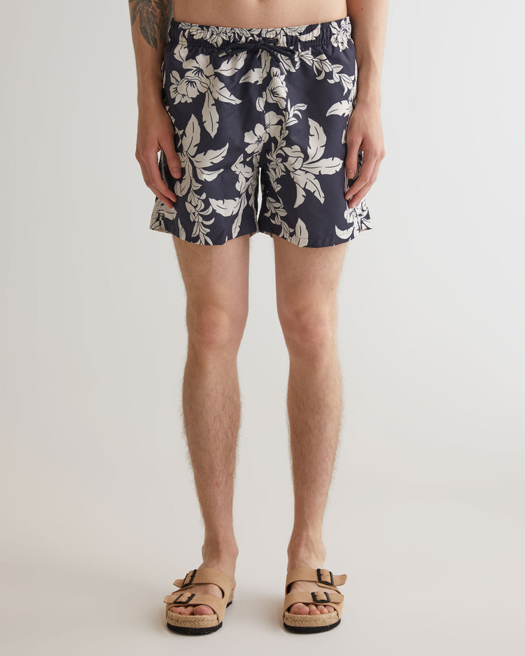 Szorty kąpielowe męskie regular fit granatowe