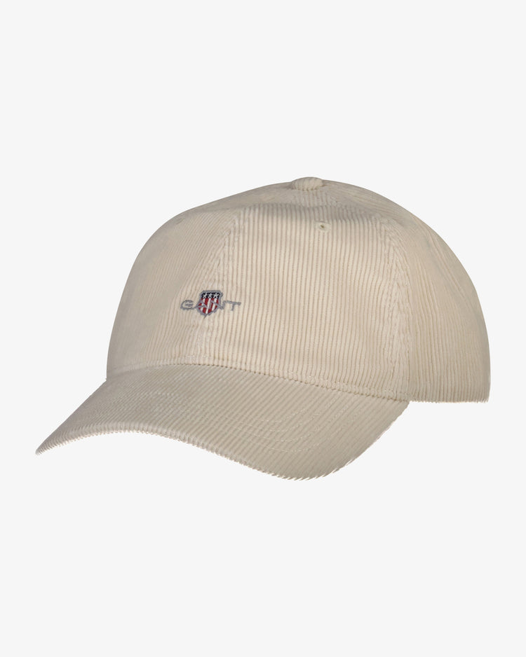 Czapka z daszkiem unisex kremowa