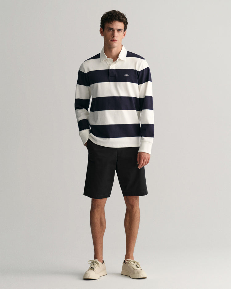 Szorty męskie relaxed fit czarne