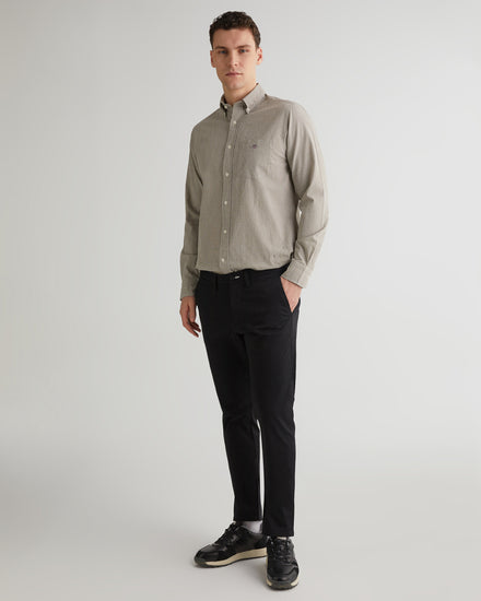 Spodnie męskie slim fit czarne