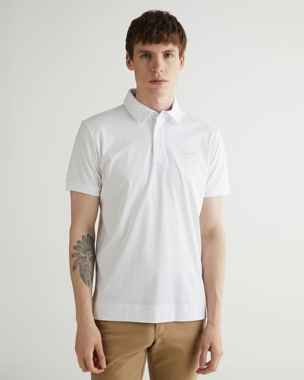 Koszulka polo z merceryzowanego dżerseju