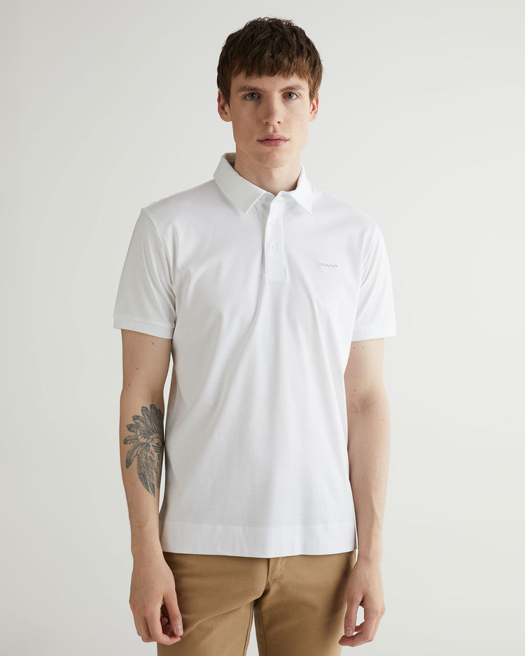 Koszulka polo z merceryzowanego dżerseju