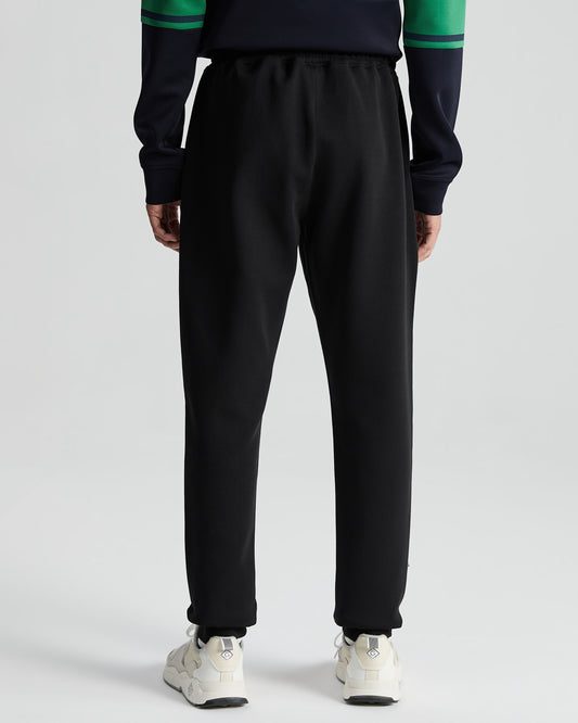 Spodnie dresowe męskie regular fit czarne