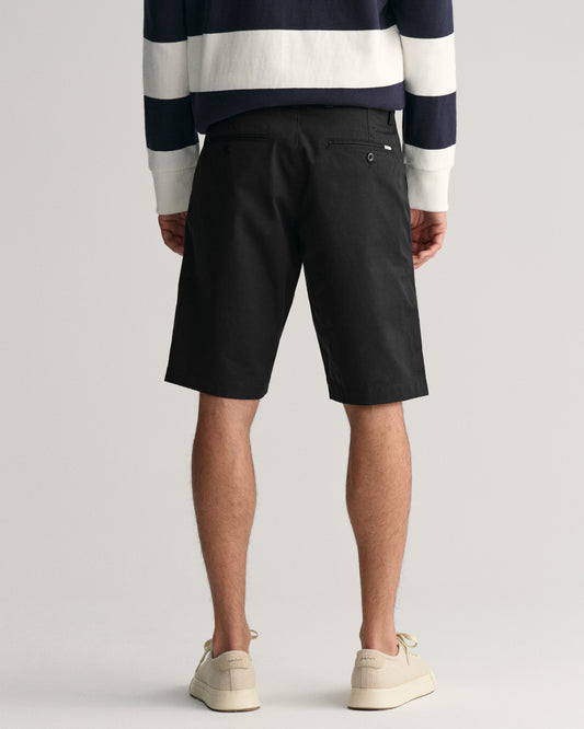 Szorty męskie relaxed fit czarne