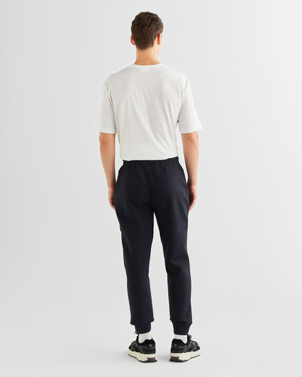 Spodnie dresowe męskie regular fit czarne