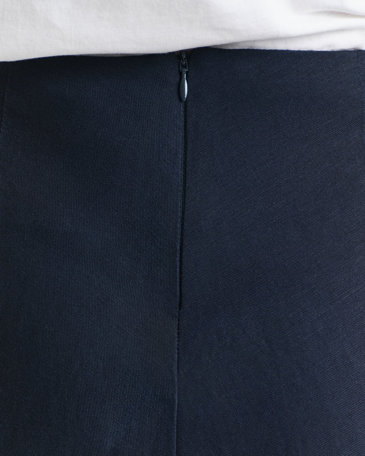 Spódnica damska regular fit granatowa