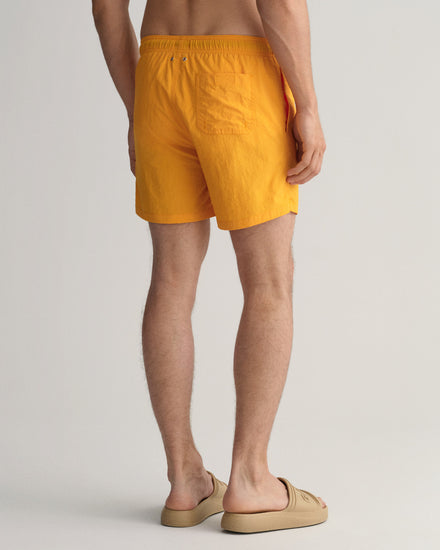 Szorty kąpielowe męskie classic fit pomarańczowe