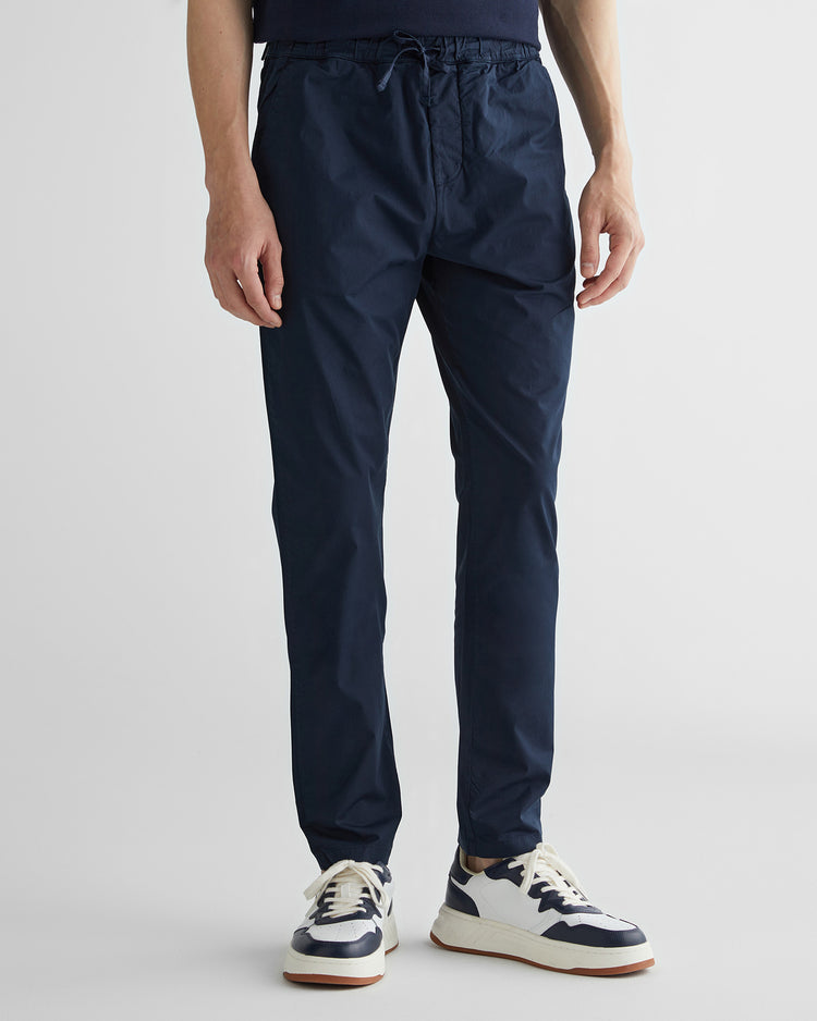 Spodnie męskie regular fit granatowe