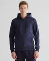 Bluza męska z zamkiem regular fit granatowa