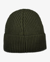 Czapka zimowa unisex z nadrukiem zielona
