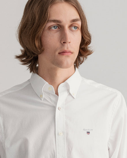 Koszula z popeliny slim fit