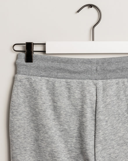 Spodnie dresowe damskie slim fit szare