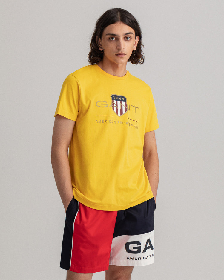 Męski T-shirt z nadrukiem