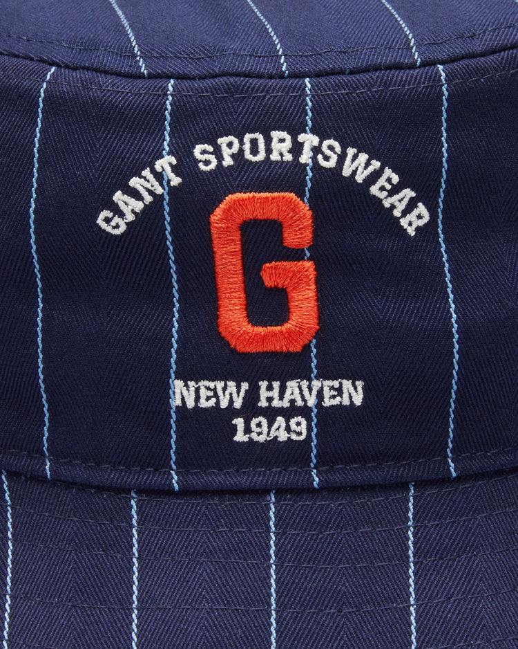 Czapka z daszkiem unisex z nadrukiem granatowa