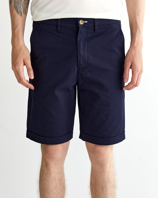 Szorty męskie slim fit granatowe