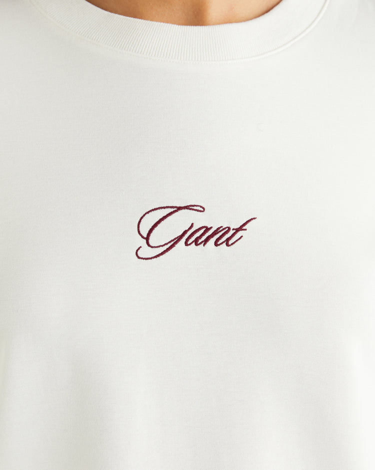 T-shirt z okrągłym dekoltem z logo