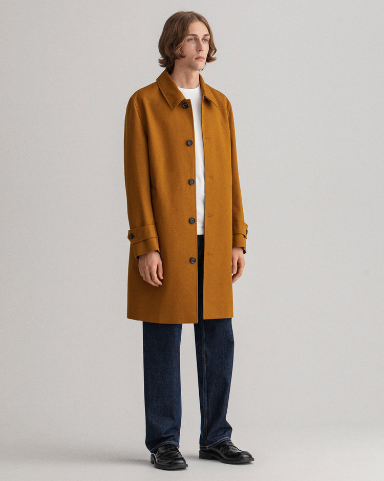 Męski biały t-shirt slim fit