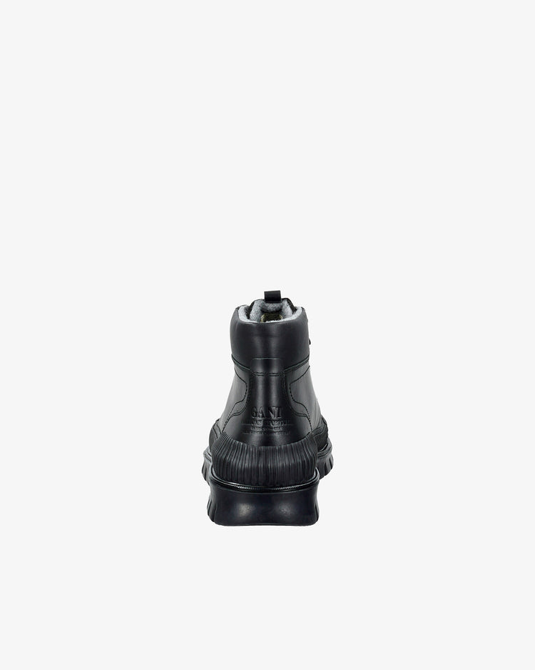 Buty zimowe męskie czarne