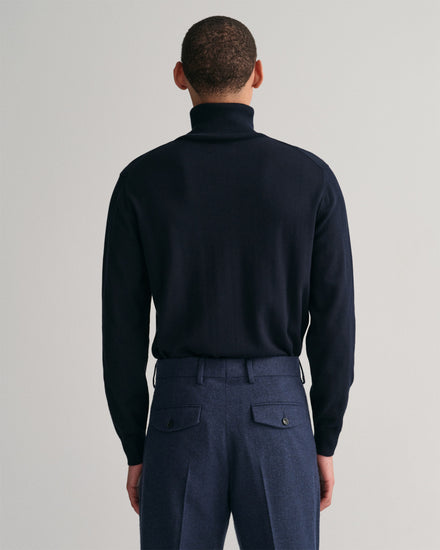 Klasyczny sweter z bawełny, golf