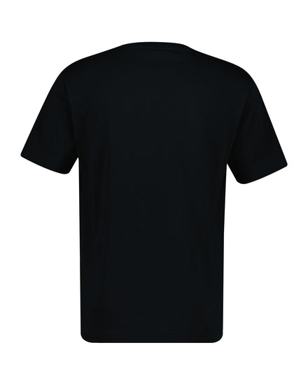 T-shirt męski krótki rękaw z nadrukiem i okrągłym kołnierzykiem regular fit