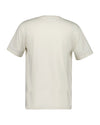 T-shirt męski z nadrukiem okrągły kołnierzyk regular fit biały