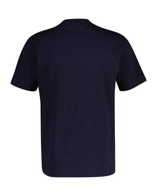 T-shirt męski z krótkim rękawem i okrągłym kołnierzykiem regular fit