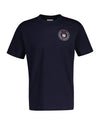 T-shirt męski z krótkim rękawem i okrągłym kołnierzykiem regular fit
