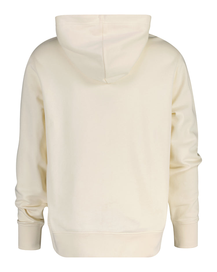 Bluza męska z kapturem regular fit biała