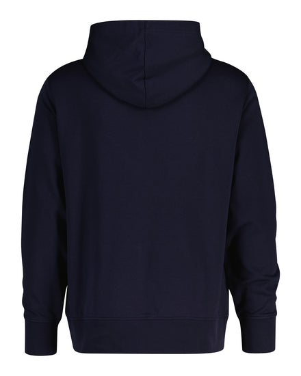 Bluza męska z kapturem regular fit granatowa