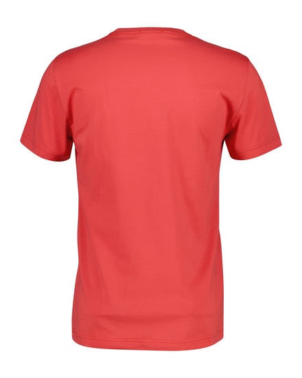 Bawełniany t-shirt męski z krótkim rękawem slim fit