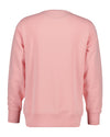 Bluza męska z okrągłym kołnierzykiem regular fit różowa