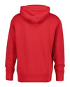 Bluza męska z kapturem regular fit czerwona