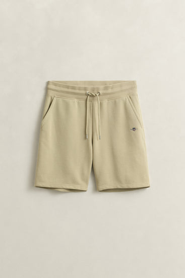 Szorty męskie regular fit beżowe